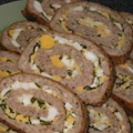 Фотография рецепта Мясной рулет из фарша с яйцом автор Екатерина ***