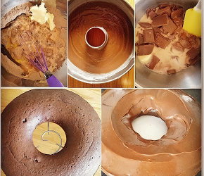 Фотография рецепта Шоколадный кекс.