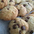 Фотография рецепта Американское печенье с шоколадной крошкой (Сhocolate chip cookies) автор Наталья Захарова