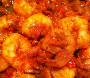 Фотография рецепта Креветки по-креольски (Shrimp Creole)