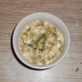 Фотография рецепта Салат с зеленым горохом и курицей автор Андрей Зырянов