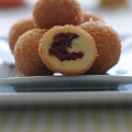 Фотография рецепта Сырные крокеты с томатами автор Ламбер