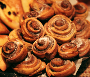 Фотография рецепта Классические булочки с корицей