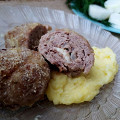 Фотография рецепта Зразы мясные с сыром в духовке автор ЮЛИЯ ТИМОФЕЕВА