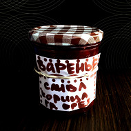 Сливовое варенье с грецким орехом и корицей