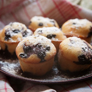 Маффины с черникой
