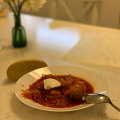 Фотография рецепта Борщ с курицей автор Евгения Епифанова