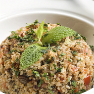 Кускус с овощами и куриным филе