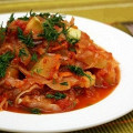 Фотография рецепта Овощное рагу с капустой и картофелем автор Сердце Дракона
