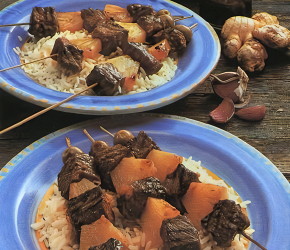 Фотография рецепта Мясо на вертеле по-меланезийски