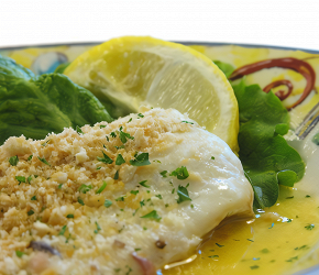 Фотография рецепта Легкий лимонно-винный маринад для рыбы и курицы