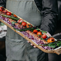 Фотография рецепта Метровый люля из курицы автор Еда