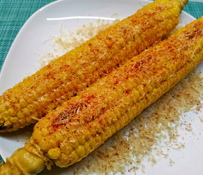 Фотография рецепта Пикантная кукуруза по-мексикански в духовке