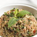 Фотография рецепта Кускус с овощами и куриным филе автор Танюшка К.