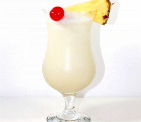 Фотография рецепта Коктейль «Амаретто колада» (Amaretto Colada)