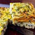 Фотография рецепта Фриттата с куриной грудкой и овощами автор Ирина Палкина