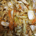 Фотография рецепта Салат с омлетом и курицей автор Валечка Родина