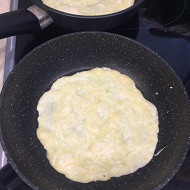 Кабачково-сырные оладьи