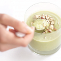 Фотография рецепта Йогурт из ананаса и авокадо автор Salatshop