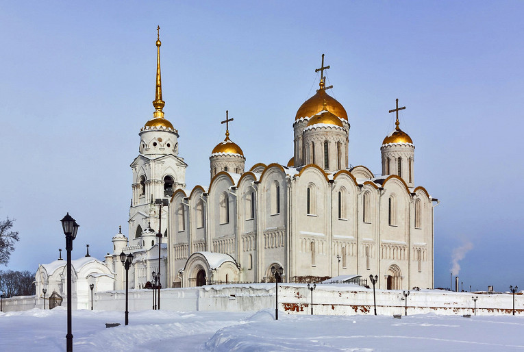 Успенский собор зимой