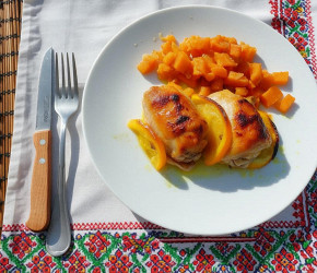 Фотография рецепта Курица в апельсиновом соусе