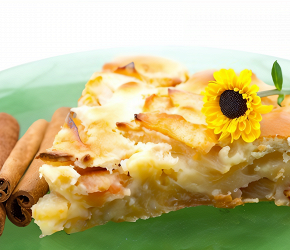 Фотография рецепта Пицца с яблоками и корицей