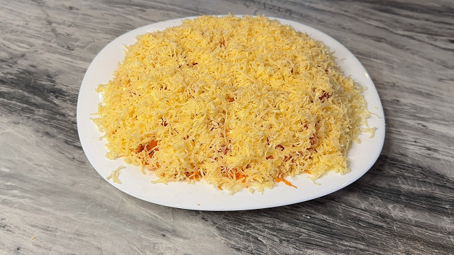Фото шага рецепта Салат с курицей и апельсинами: яркий и вкусный рецепт 188065 шаг 5