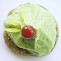Фотография рецепта Десерт с мятно-лаймовым кремом автор Salatshop