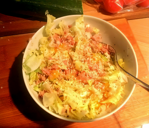 Фотография рецепта Салат с тунцом и кунжутом