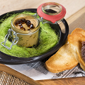 Фотография рецепта Паштет из печени цыпленка с луковым джемом автор Cook'kareku