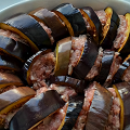 Фотография рецепта Баклажаны фаршированные мясом, по-турецки автор Олег Гребнев