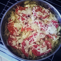 Фотография рецепта Макароны, запеченные с помидорами, под сыром автор Lena Ivanova