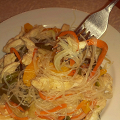 Фотография рецепта Фунчоза с курицей и овощами автор Sveta Shalu
