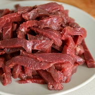 Огурцы с мясом по-корейски
