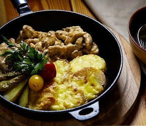 Фотография рецепта Фрикасе из курицы с картофелем