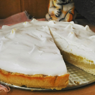 Пирог с лимонным кремом