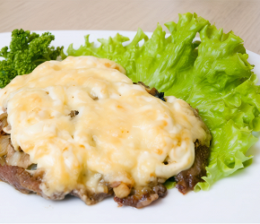 Фотография рецепта Мясо по-французски с сыром