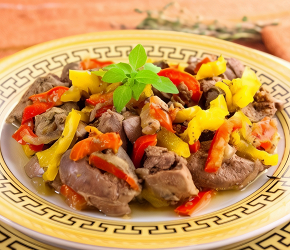 Фотография рецепта Нежная куриная печень