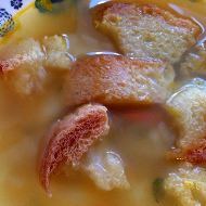 Гороховый суп с курицей