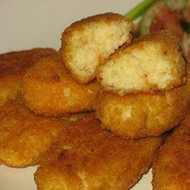 Жареные палочки из пшенной каши