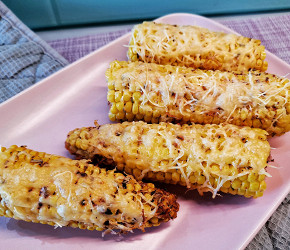 Фотография рецепта Сливочная пряная кукуруза, запеченная в фольге