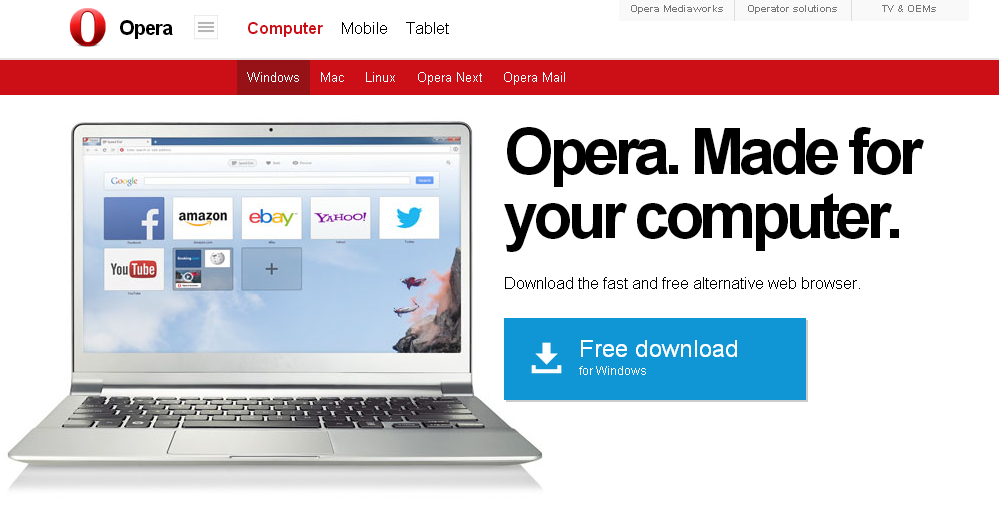 Opera Mini for Windows Mobile - Download