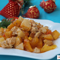 Фотография рецепта Рагу из тыквы и куриного филе автор Саня Александрович