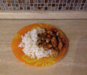 Фотография рецепта Курица гунбао (kung pao)