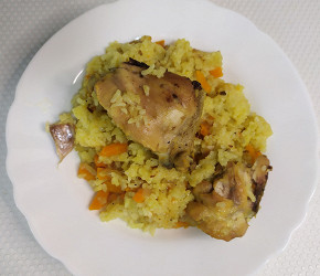 Фотография рецепта Плов с курицей