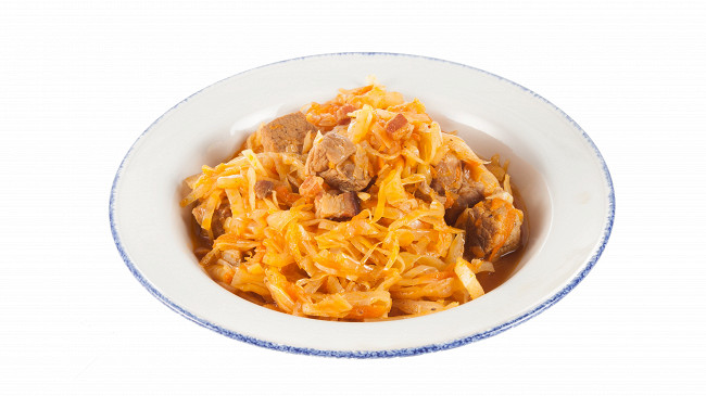 Фото шага рецепта Капустная солянка с мясом 126532 шаг 10