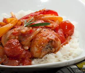 Фотография рецепта Курочка запеченная с овощами
