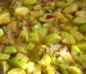 Фотография рецепта Овощное рагу с курицей, картофелеми грибами