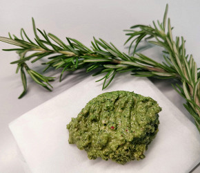 Фотография рецепта Песто из салата кейл с розмарином