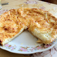 Пирог с кабачком и сыром